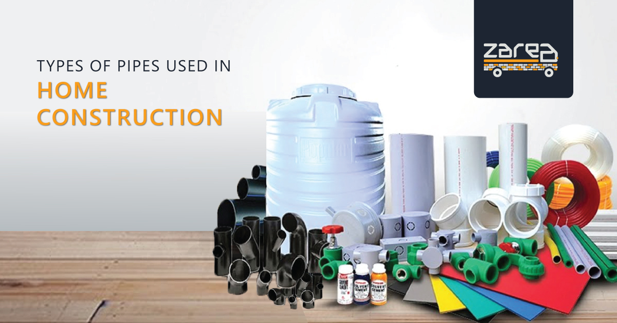 Types of Pipes Used in Home Construction