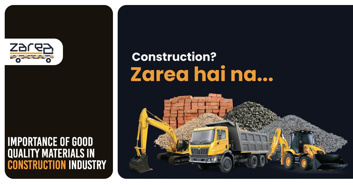 Importance of good quality materials in construction industry