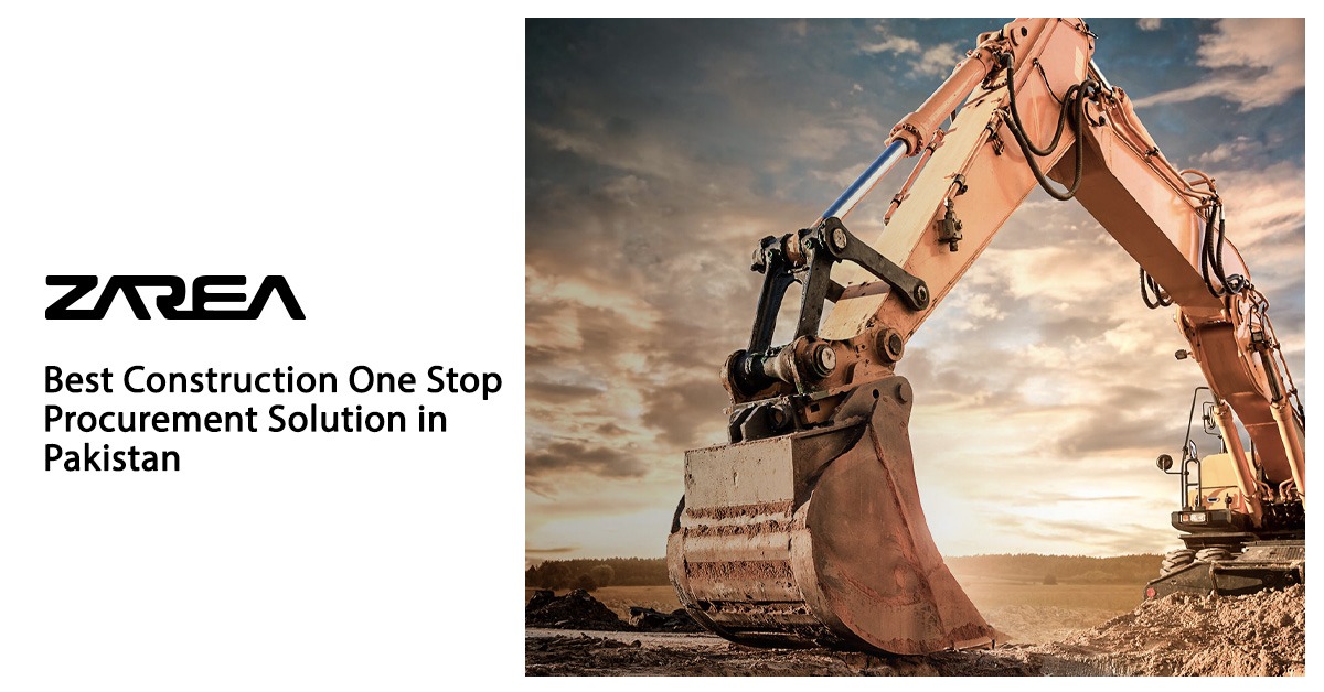 Zarea.pk is a platform that claims to be the best construction one-stop procurement solution in Pakistan