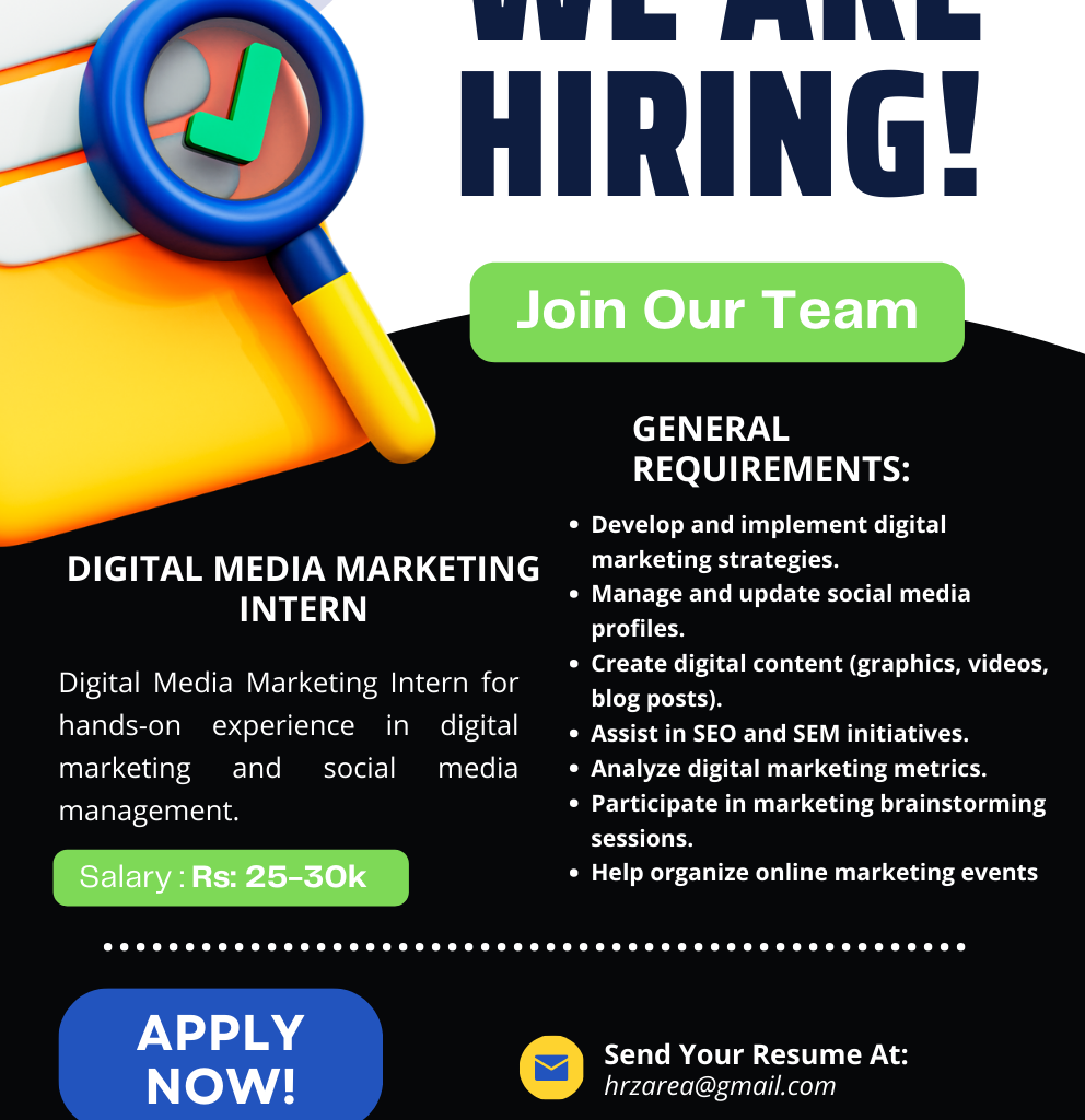 Digital Media Marketing Intern